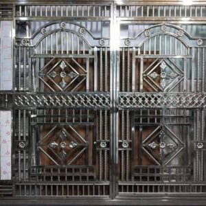 SS Pipe Boundry Gate